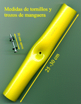 Tornillo y junta de manguera