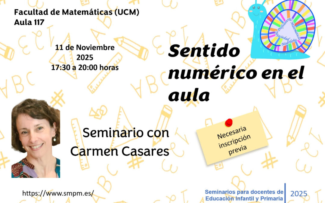 Taller: Sentido numérico en el aula